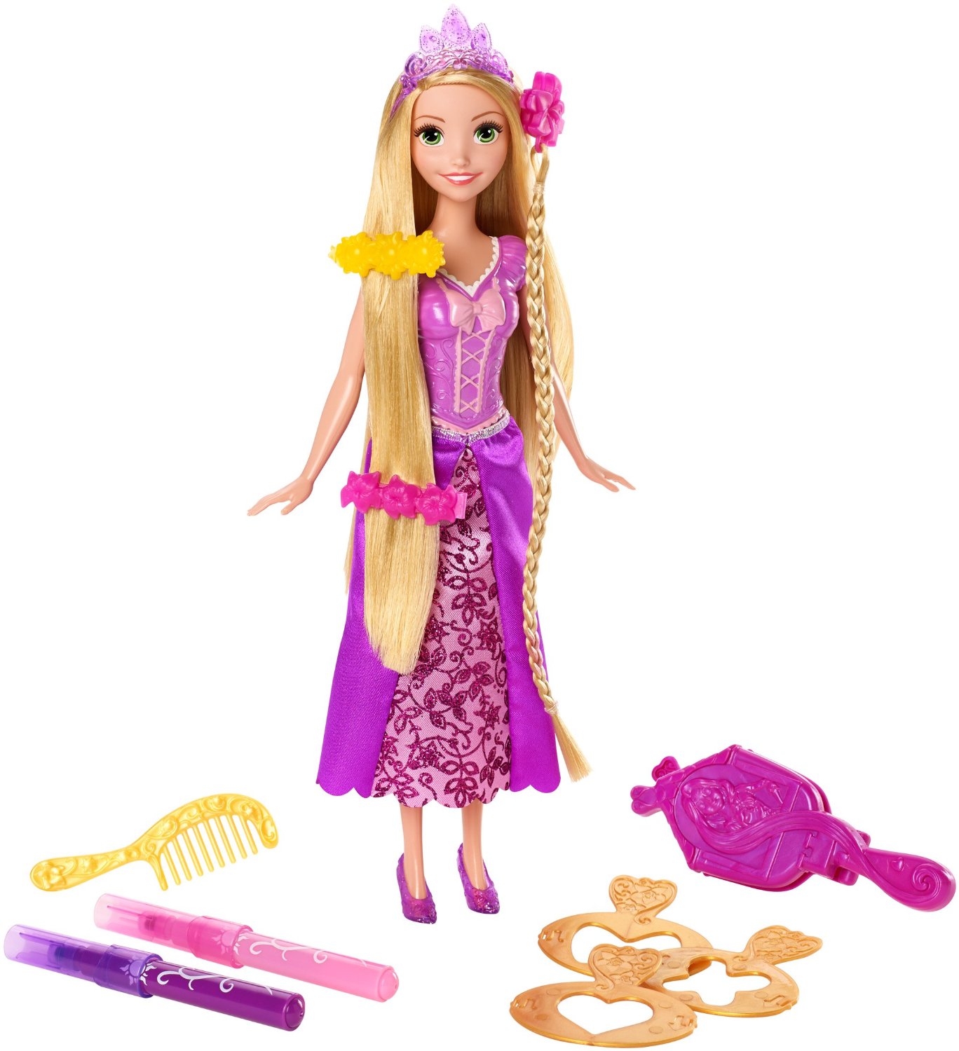 Кукла Рапунцель Disney Princess, серия Стильные прически  